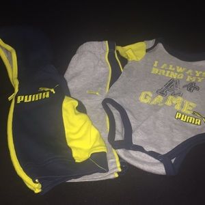 Puma 3pc. Sweatsuit Size